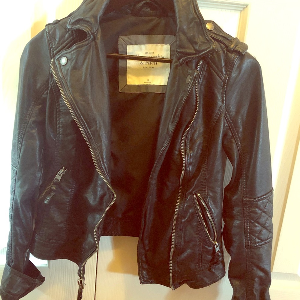Abercrombie & Fitch Leather Jacket